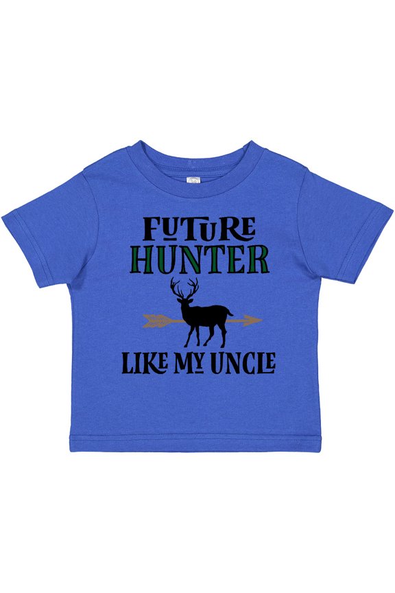 Hunting Future Hunter Like Uncle Boys or Girls Toddler T-Shirt