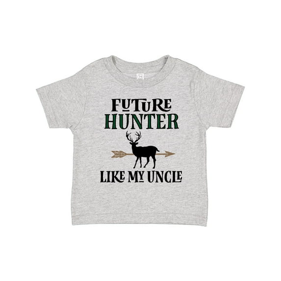 Inktastic Hunting Future Hunter Like Uncle Boys or Girls Toddler T-Shirt