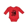 thumbnail image 1 of Inktastic Hunting Girls Hunt Too Only Prettier with Doe and Arrow Girls Long Sleeve Baby Bodysuit, 1 of 5