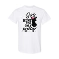 thumbnail image 1 of Inktastic Hunting Girls Hunt Too Only Prettier with Doe and Arrow T-Shirt, 1 of 5