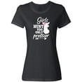 thumbnail image 1 of Inktastic Hunting Girls Hunt Too Only Prettier with Doe and Arrow Women's T-Shirt, 1 of 5