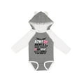 thumbnail image 1 of Inktastic Hunting Season Bows Racks & Deer Tracks Girls Long Sleeve Baby Bodysuit, 1 of 5