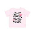 thumbnail image 1 of Inktastic Hunting Season Bows Racks & Deer Tracks Girls Toddler T-Shirt, 1 of 5
