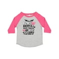 thumbnail image 1 of Inktastic Hunting Season Bows Racks & Deer Tracks Girls Toddler T-Shirt, 1 of 5