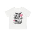 thumbnail image 1 of Inktastic Hunting Season Bows Racks & Deer Tracks Girls Toddler T-Shirt, 1 of 5
