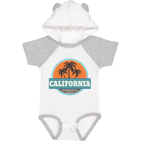 Inktastic Huntington Beach California Boys or Girls Baby Bodysuit