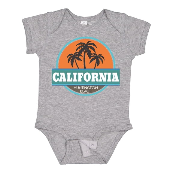 Inktastic Huntington Beach California Boys or Girls Baby Bodysuit