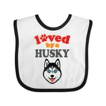 Inktastic Husky Dog Lover Boys or Girls Baby Bib