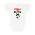 thumbnail image 1 of Inktastic Husky Dog Lover Boys or Girls Baby Bodysuit, 1 of 5
