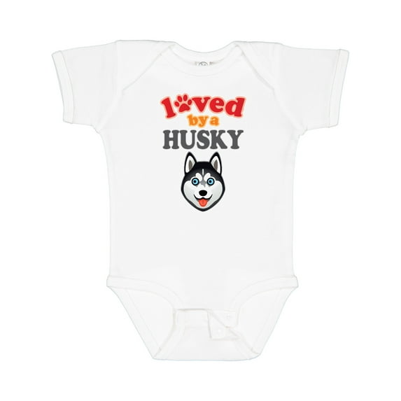 Inktastic Husky Dog Lover Boys or Girls Baby Bodysuit