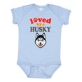 thumbnail image 1 of Inktastic Husky Dog Lover Boys or Girls Baby Bodysuit, 1 of 5