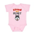 thumbnail image 1 of Inktastic Husky Dog Lover Boys or Girls Baby Bodysuit, 1 of 5