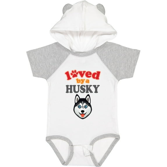 Inktastic Husky Dog Lover Boys or Girls Baby Bodysuit