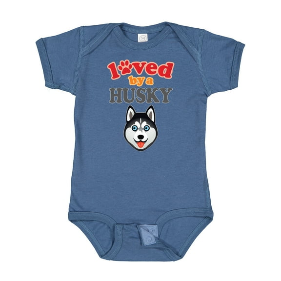 Inktastic Husky Dog Lover Boys or Girls Baby Bodysuit