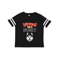 thumbnail image 1 of Inktastic Husky Dog Lover Boys or Girls Toddler T-Shirt, 1 of 5