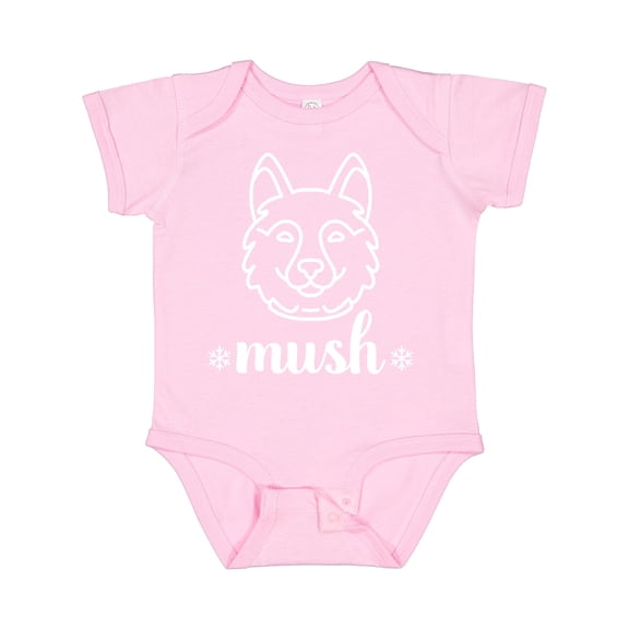 Inktastic Husky Sled Dog Mush Boys or Girls Baby Bodysuit