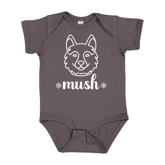 Inktastic Husky Sled Dog Mush Boys or Girls Baby Bodysuit