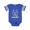 thumbnail image 1 of Inktastic Husky Sled Dog Mush Boys or Girls Baby Bodysuit, 1 of 5