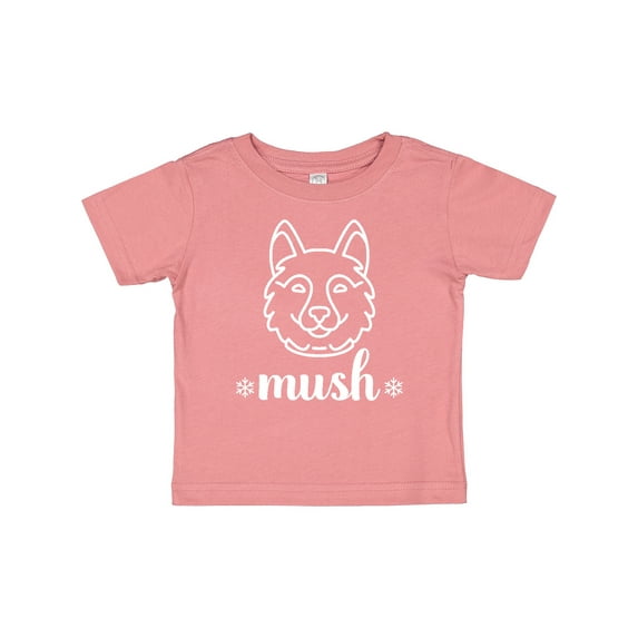 Inktastic Husky Sled Dog Mush Boys or Girls Baby T-Shirt
