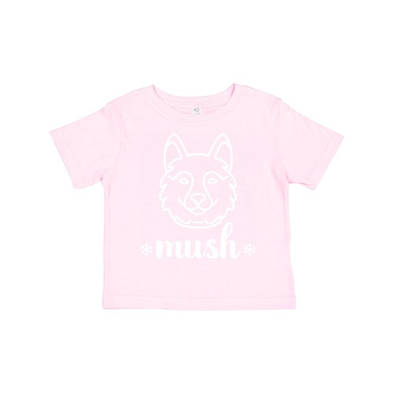 Inktastic Husky Sled Dog Mush Boys or Girls Toddler T-Shirt
