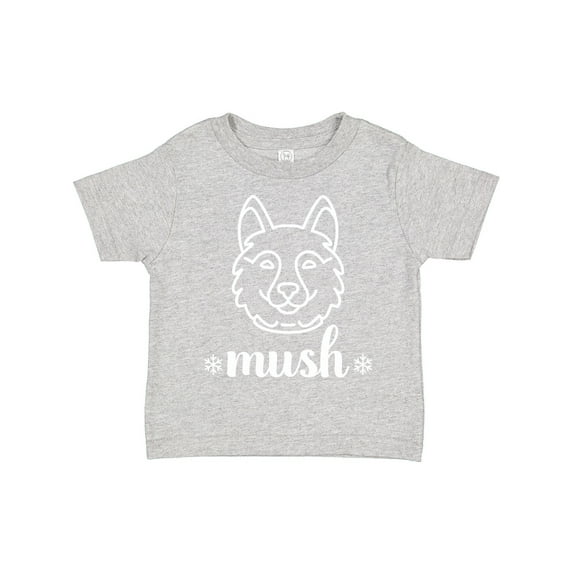 Inktastic Husky Sled Dog Mush Boys or Girls Toddler T-Shirt