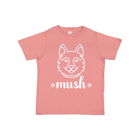 Inktastic Husky Sled Dog Mush Boys or Girls Toddler T-Shirt