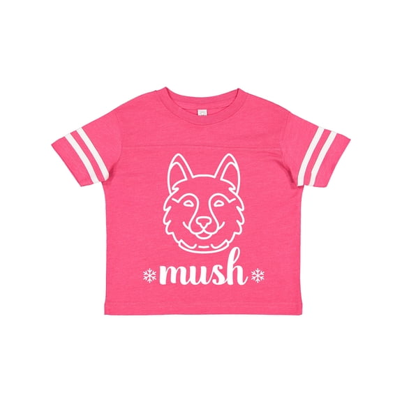 Inktastic Husky Sled Dog Mush Boys or Girls Toddler T-Shirt