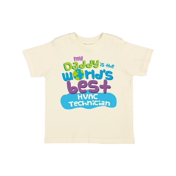 Inktastic Hvac Technician Daddy Boys or Girls Toddler T-Shirt
