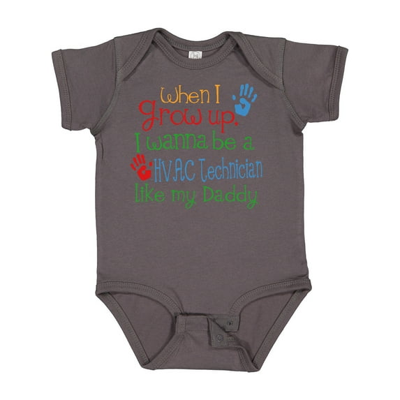 Inktastic Hvac Technician Like Daddy Boys or Girls Baby Bodysuit