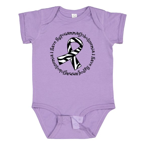 Inktastic Hypogammaglobulinemia Awareness Boys or Girls Baby Bodysuit