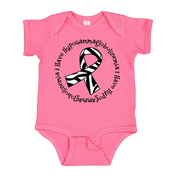 Inktastic Hypogammaglobulinemia Awareness Boys or Girls Baby Bodysuit