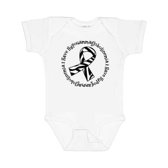 Inktastic Hypogammaglobulinemia Awareness Boys or Girls Baby Bodysuit