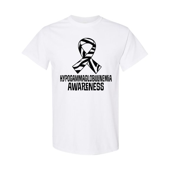 Inktastic Hypogammaglobulinemia Ribbon T-Shirt