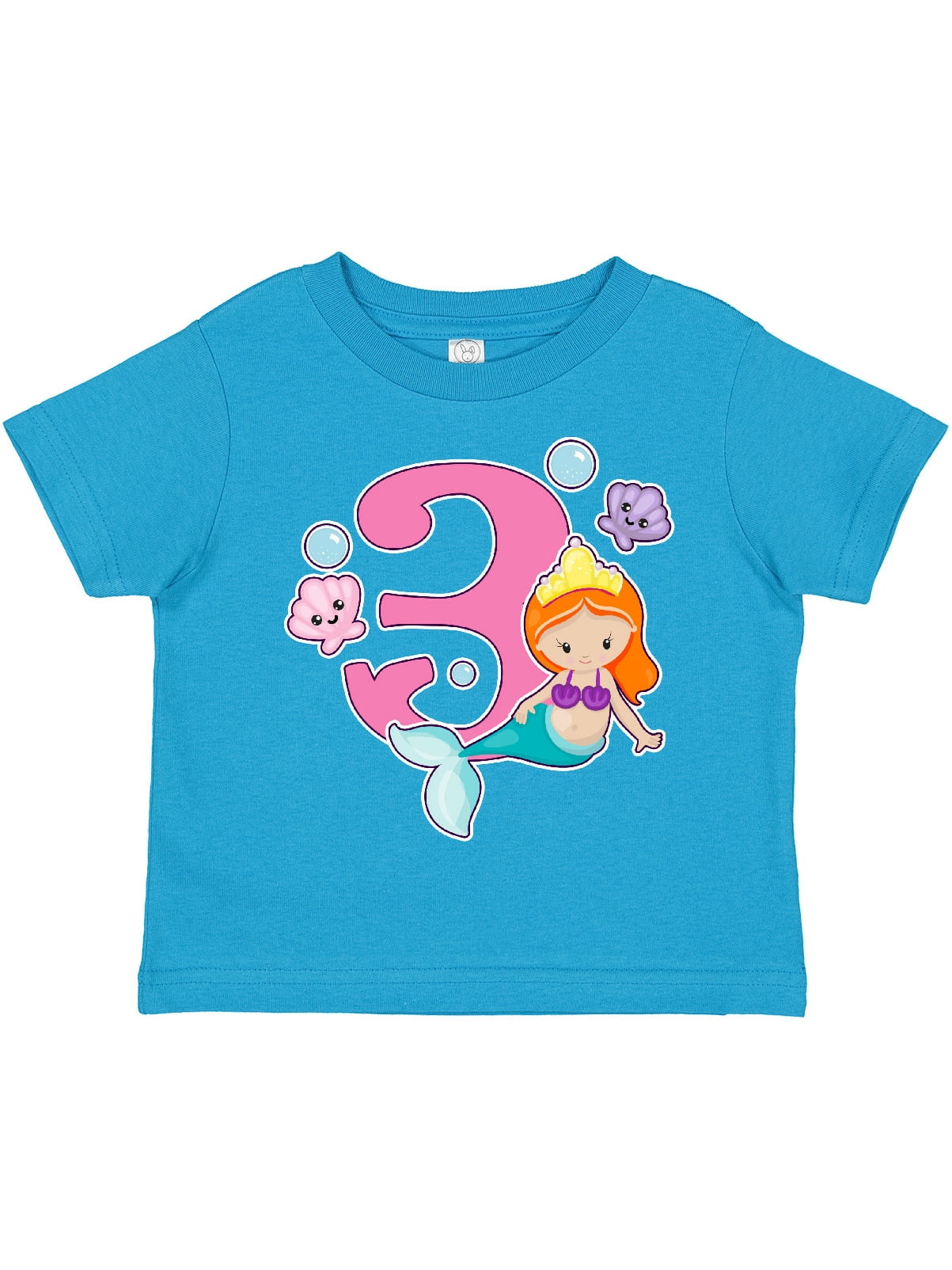 Inktastic Mermaid 2nd Birthday 2 Year Old