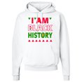thumbnail image 1 of Inktastic I Am Black History Adult Hoodie Sweatshirt, 1 of 4