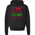 thumbnail image 1 of Inktastic I Am Black History Adult Hoodie Sweatshirt, 1 of 4