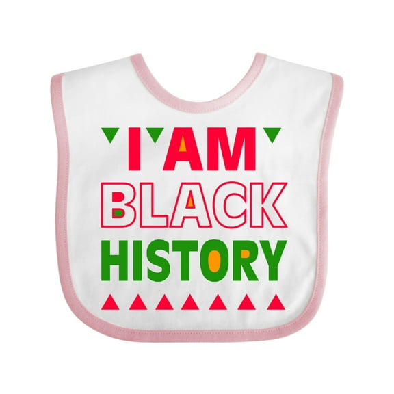 Inktastic I Am Black History Boys or Girls Baby Bib