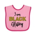 thumbnail image 1 of Inktastic I Am Black History Boys or Girls Baby Bib, 1 of 4