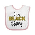 thumbnail image 1 of Inktastic I Am Black History Boys or Girls Baby Bib, 1 of 4