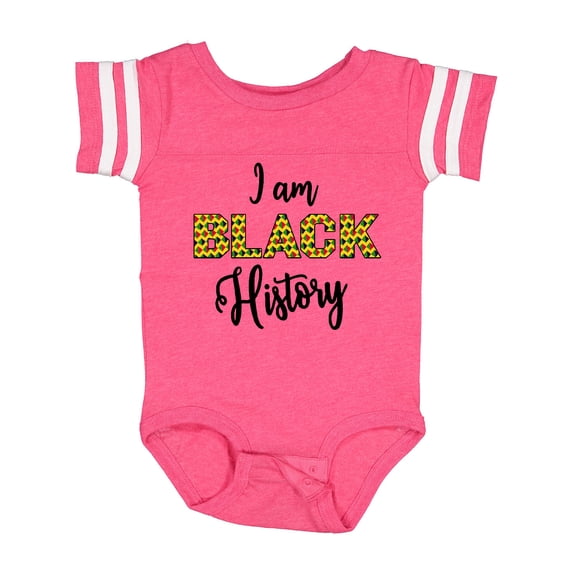 Inktastic I Am Black History Boys or Girls Baby Bodysuit
