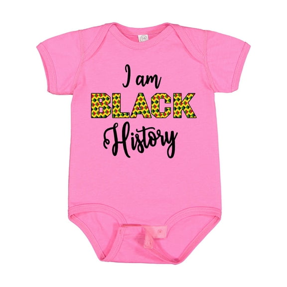 Inktastic I Am Black History Boys or Girls Baby Bodysuit