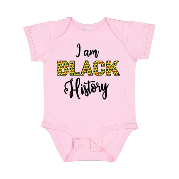 Inktastic I Am Black History Boys or Girls Baby Bodysuit