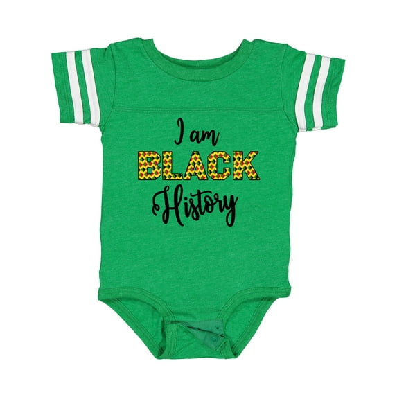 Inktastic I Am Black History Boys or Girls Baby Bodysuit