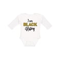 thumbnail image 1 of Inktastic I Am Black History Boys or Girls Long Sleeve Baby Bodysuit, 1 of 5