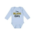 thumbnail image 1 of Inktastic I Am Black History Boys or Girls Long Sleeve Baby Bodysuit, 1 of 5