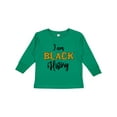 thumbnail image 1 of Inktastic I Am Black History Boys or Girls Long Sleeve Toddler T-Shirt, 1 of 5
