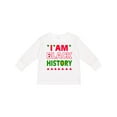 thumbnail image 1 of Inktastic I Am Black History Boys or Girls Long Sleeve Toddler T-Shirt, 1 of 5