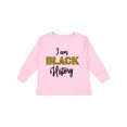 thumbnail image 1 of Inktastic I Am Black History Boys or Girls Long Sleeve Toddler T-Shirt, 1 of 5