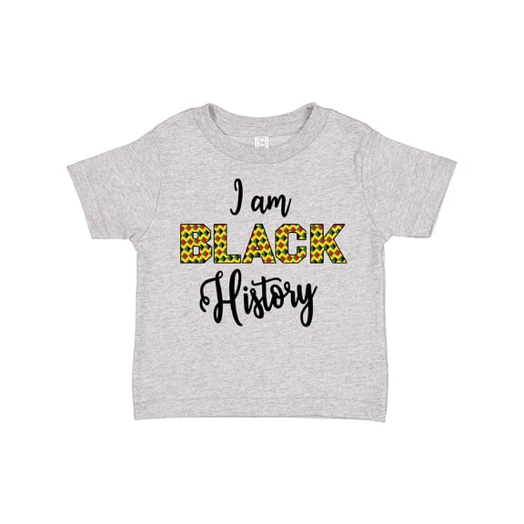 Inktastic I Am Black History Boys or Girls Toddler T-Shirt