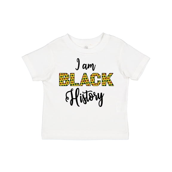Inktastic I Am Black History Boys or Girls Toddler T-Shirt